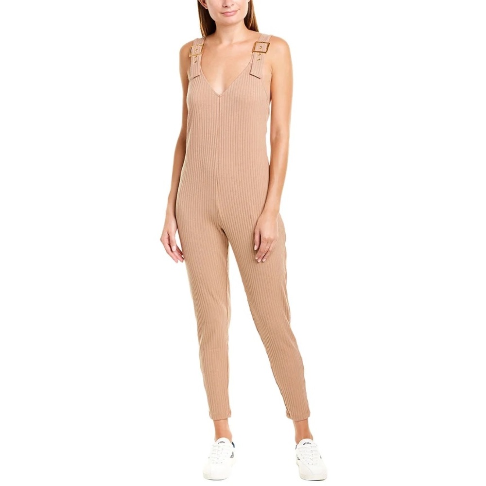 Weworewhat Knit Jumpsuit XS in Dusty Rose